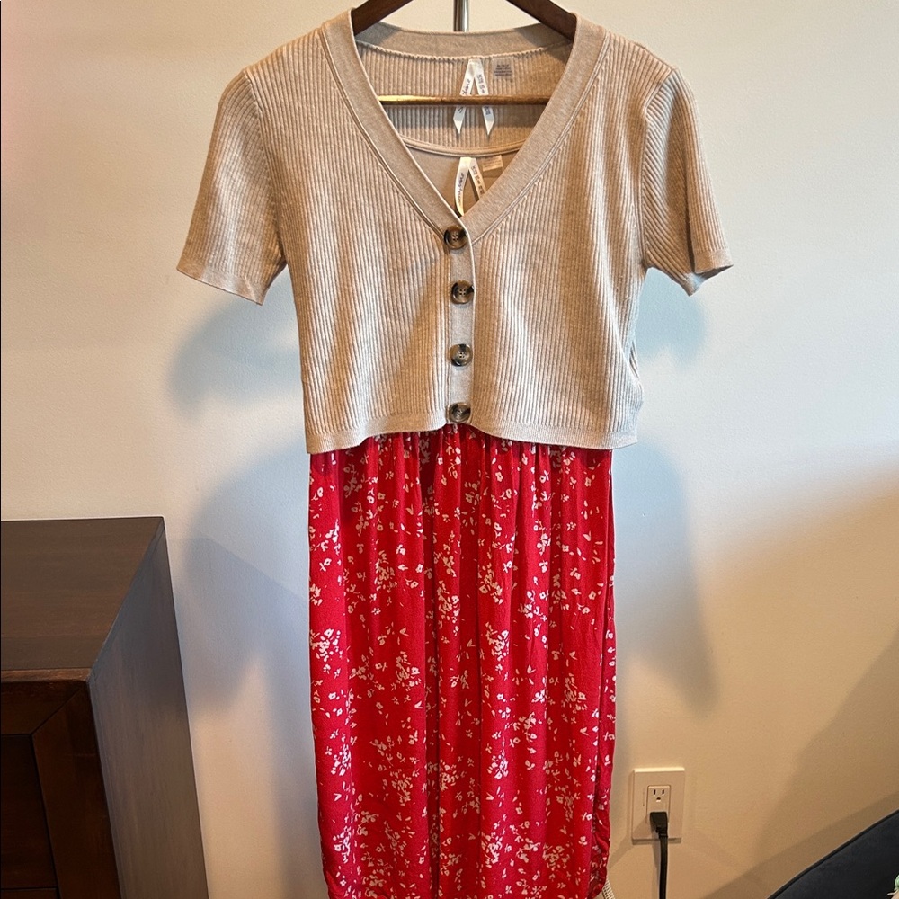 Seraphine Maternity 2-piece Nursing Dress